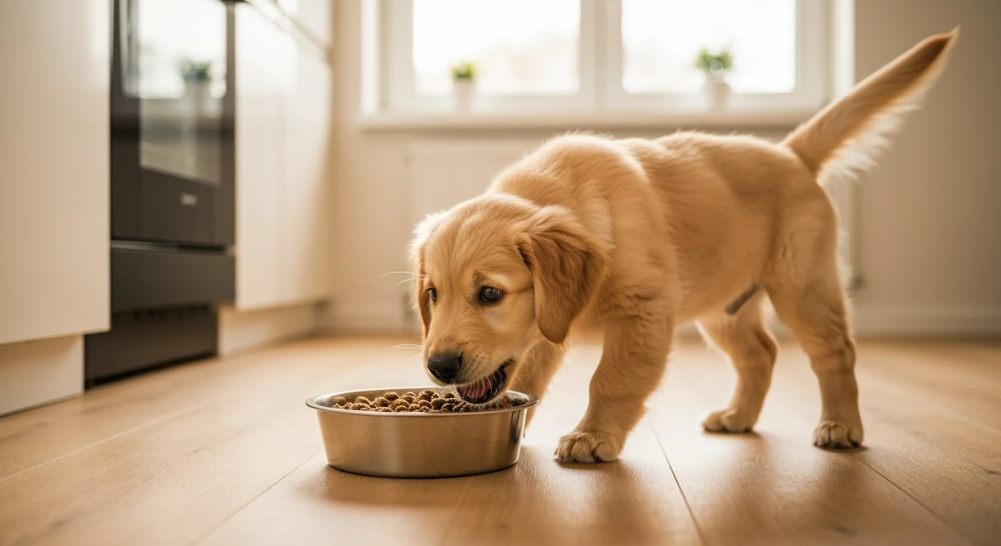 Nourrir un chiot : besoins et rythme pendant la croissance