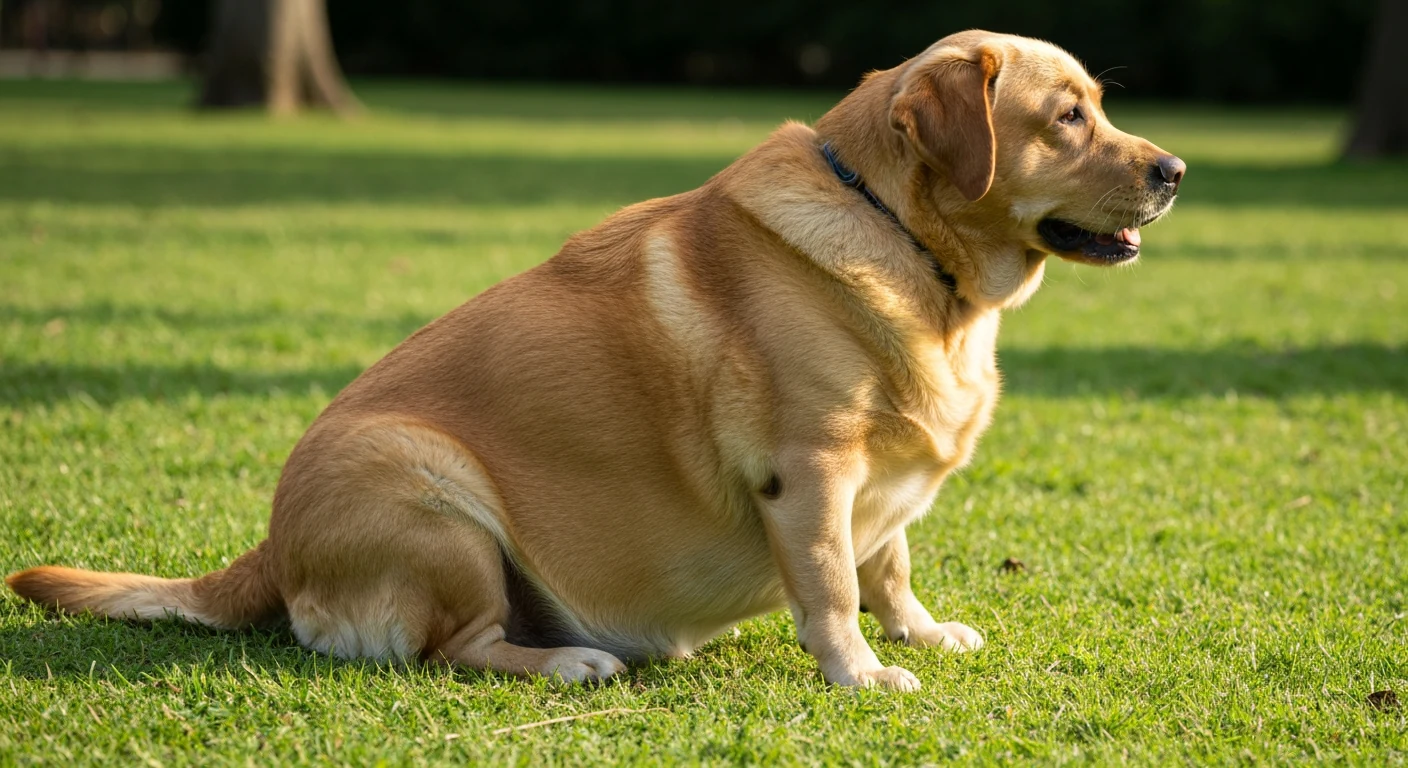Chien en surpoids : reconnaitre l'obesite et faire maigrir son chien